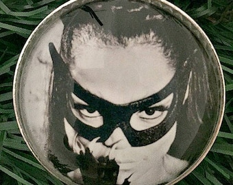 Eartha Kitt Ornament, Eartha Kitt, Catwoman, Free Shipping, Feminist Christmas, Christmas Ornament, Ornament, 50mm Ornament