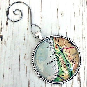 Palestine ornament, Free Palestine, Palestine, Jaffa, Jerusalem, Haifa, Gaza, Map Ornaments, Map Ornament