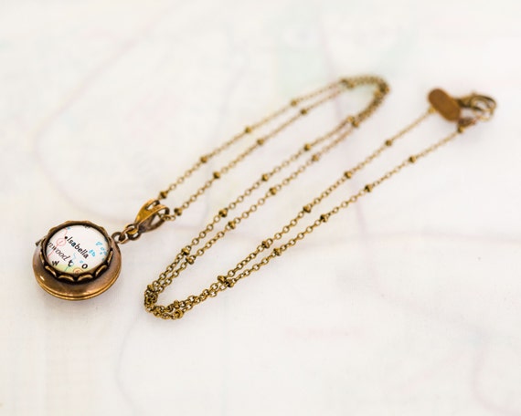 mom name locket