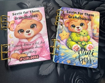 Savin for them grandbabies savings book- boy or girl