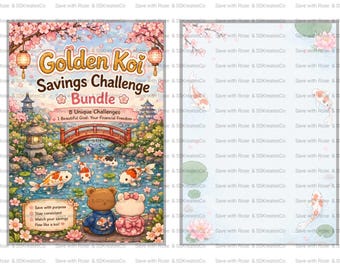 Golden Koi savings book