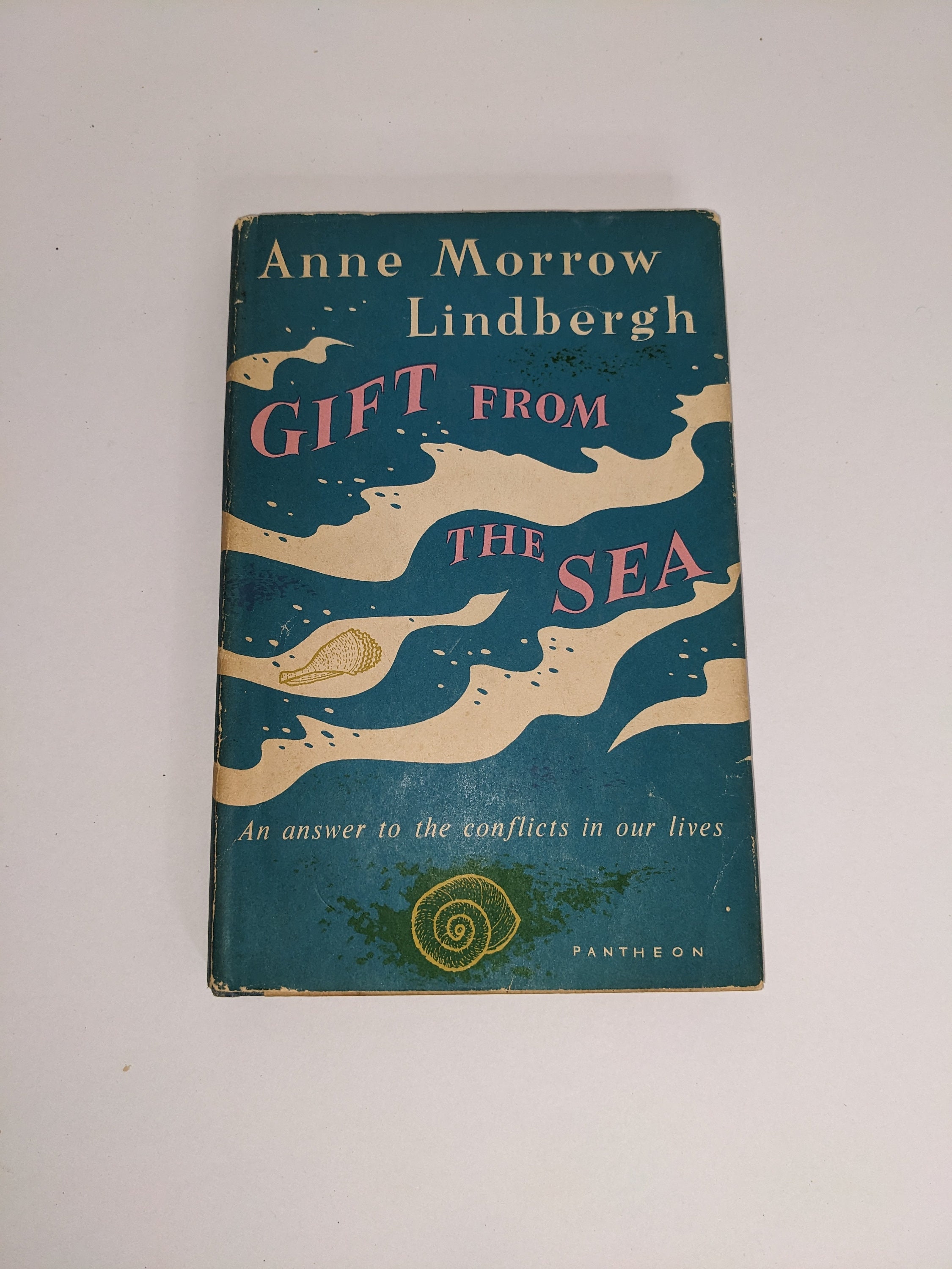 Gift From the Sea by Anne Morrow Lindbergh, 1955, dust jacket