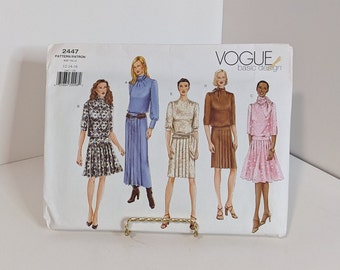 Vogue Y2K Drop Waist dress pattern - uncut