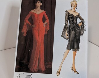 Uncut - Bellville Sassoon Cocktail Dress Vogue pattern 2848 2005