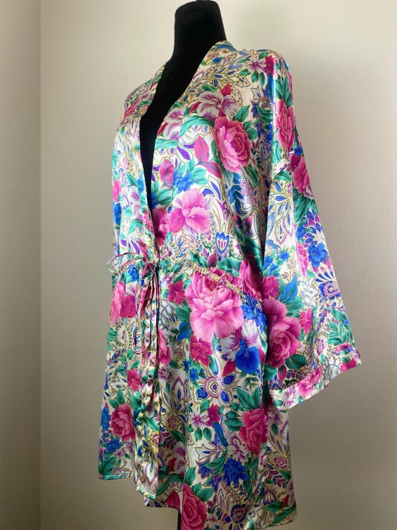 Vintage Victoria Secret rare 90s floral print cardigan