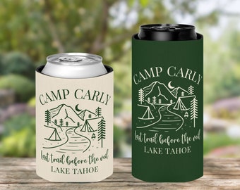 Personalized Bachelorette Party Can Cooler: Custom Cabin Crew Gift