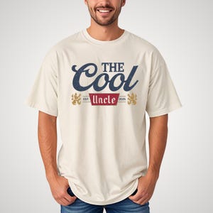 The Cool Uncle Shirt Pregnancy Announcement Shirt for Uncle The Cool Uncles Club Shirt Gift For Uncle Funny Uncle Shirt New Uncle Shirt