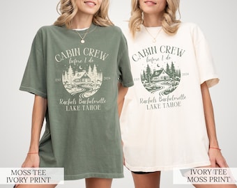 Cabin Crew Before I Do Shirt Custom Camp Bachelorette Party Shirt Personalized Luxury Bachelorette Vintage Camping Bachelorette Tshirt