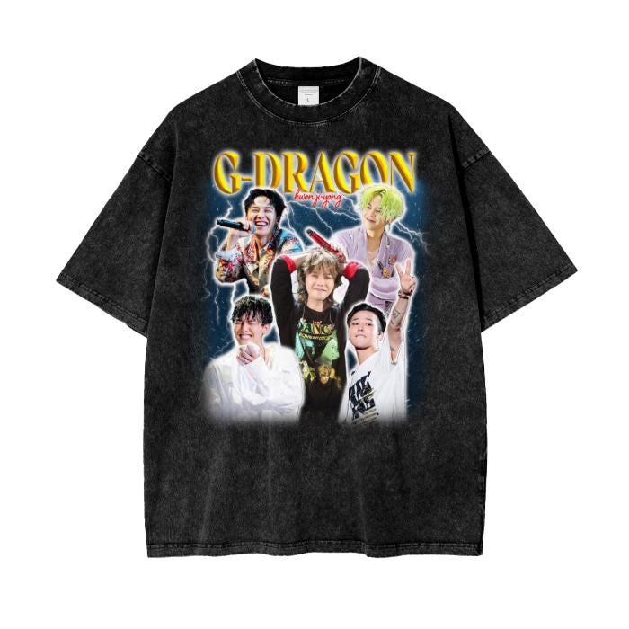 爆買い！ Exclusive G-dragon (kwon Ji-yong) Limited Edition T-shirt: A アイドル