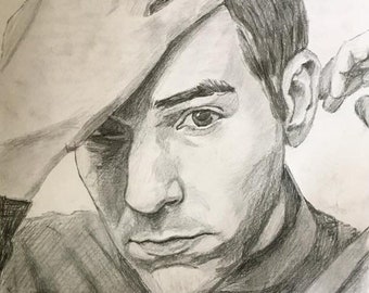 I draw your photo - Handmade Drawings by a real artist!