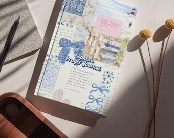 Personalized Prayer Journal Custom Faith Journal | Christian Gift for Women, Teens, or New Believers