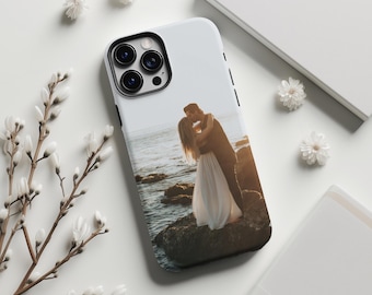 Funda personalizada para iPhone con foto / Regalo de boda personalizado