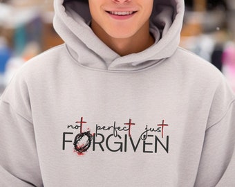 Forgiven Hoodie: Unisex Christian Bible Verse Apparel