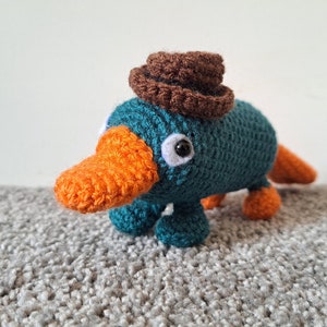 Perry The Platypus Crochet Pattern PDF