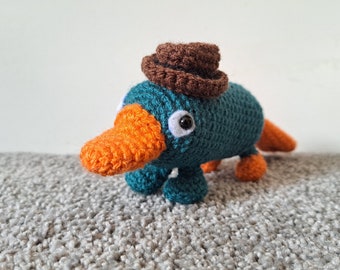 Perry The Platypus Crochet Pattern PDF