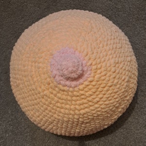 Boobie Pillow Crochet Pattern PDF