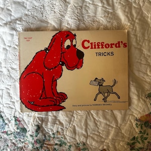 Clifford’s Tricks Paperback Book 1969 Vintage Norman Bridwell Scholastic