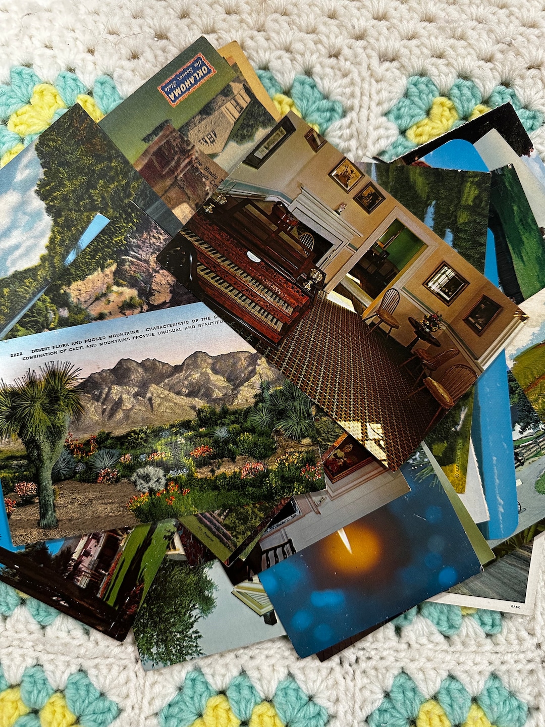 Vintage Postcards Set of 10 - Etsy