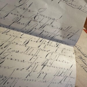 Authentic Vintage Handwritten Letters, Vintage Documents, Junk Journal ...