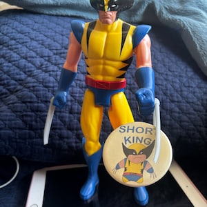 Wolverine Short King - 2.5&quot; Button Badge