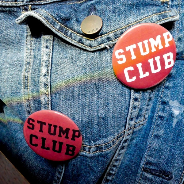 Stump Club - Patrick Stump Fall Out Boy - 2.5" Button Badge