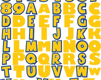 Toy Story Font SVG DXF PNG, Toy Story Alphabet Svg, Toy Story Letters & Numbers Bundle, Toy Story ClipArt for Cricut, Toy Story Font Letters