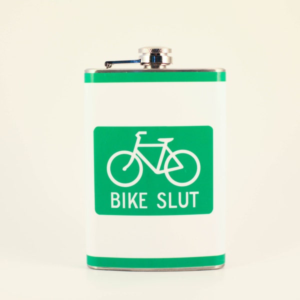 Bike Slut Flask by jDUCT