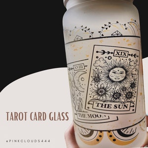 Tarot Card Glass