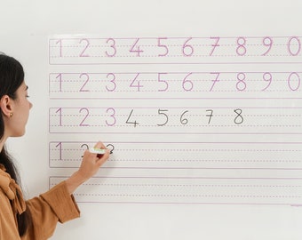 Dry Erase Trace the Numbers Pen Gift