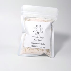 Rosemary Eucalyptus Salt Foot Soak 5.5 oz Bag