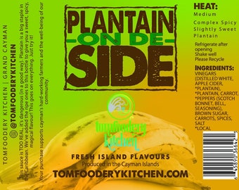 Plantain on De Side Fiyah Hot Sauce