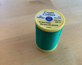Coats & Clark Coats Cotton All Purpose Mercerized 225 yards Thread - Green