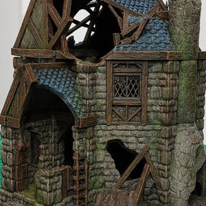 3D Printed Alchemist&#39;s Workshop Terrain: Modular D&D Tabletop Scenery