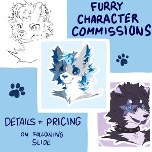 furry character art commissions