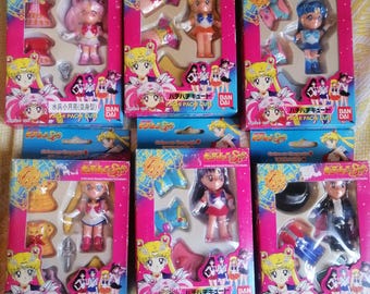 Sailor Moon Super S Pachi Pachi Cute Bandai 1997 Vintage New