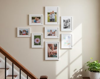 7-Piece Gallery Wall Frame Set – Photo Collage Frames, Modern Picture Frames