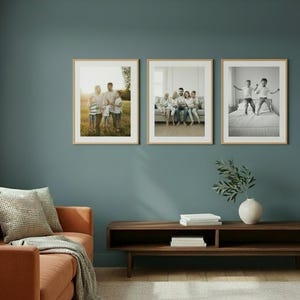 3-Piece Gallery Wall Frame Set – Photo Collage Frames, Modern Picture Frames