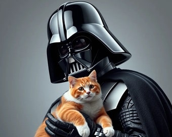 Póster digital de Darth Kittyeus