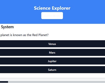 Tarjetas didácticas digitales de Science Explorer