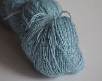 Cloudy Day Farm Grown, Millspun Longwool Fingering 3-Ply Yarn, Naturally Dyed