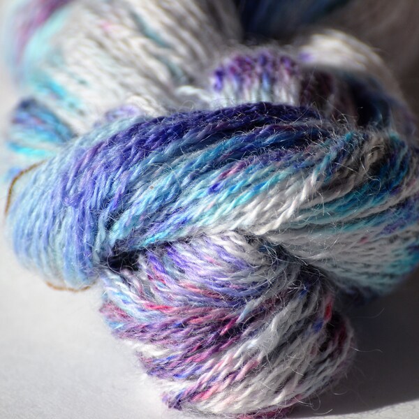 Morning Glory Farm Grown, Millspun Longwool Fingering 2-Ply Yarn