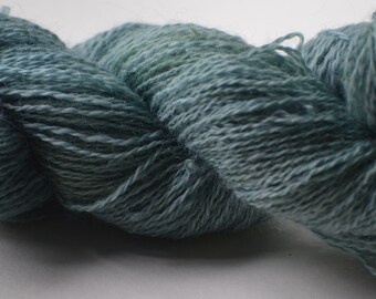 Slate Blue Naturally Dyed, Two-Ply Fingering Weight Farm Yarn