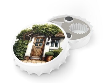 Beautiful cottage front Bottle Opener