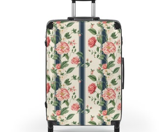 Cottagecore Floral print suitcase