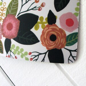 mousepad / Mouse Pad / Mat Gouache Flowers image 2