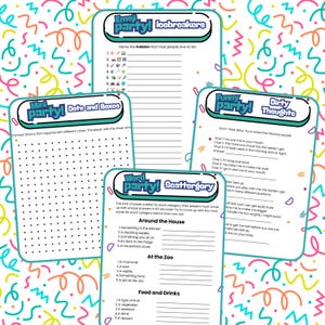 11 Printable Dinner Party Games | Dinner Games Bundle | Dinner Table Group Icebreaker Activities | Happy Hour Work Party Games Ideas