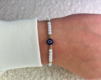 ブレスレット SCUDO  White Ice Pearl Beads Bracelet Shop Pearl Bracelets