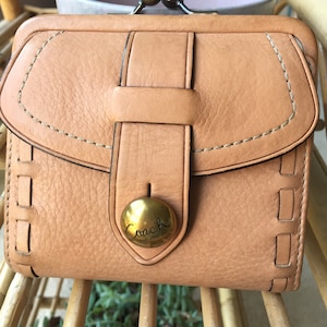 Brown Crossbody Bag Strap Cotton Vachetta Leather Adjustable Crossbody –  Timeless Vintage Company