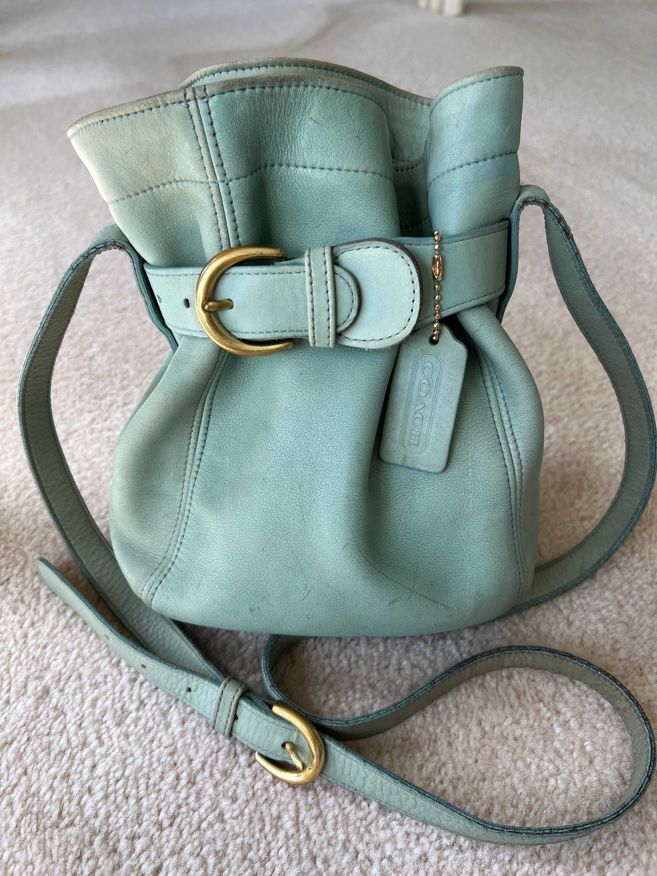 Soft Bucket Mini bag - Mint Green