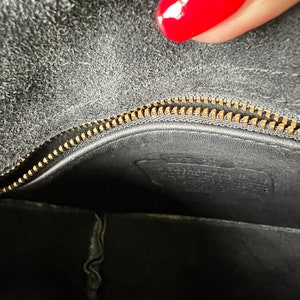 Vintage Black Coach Companion Handbag Purse Crossbody - Etsy